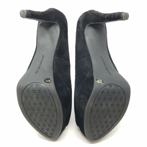 Antonio Melani shoes suede‎ platform heels size 8M - Picture 4 of 7